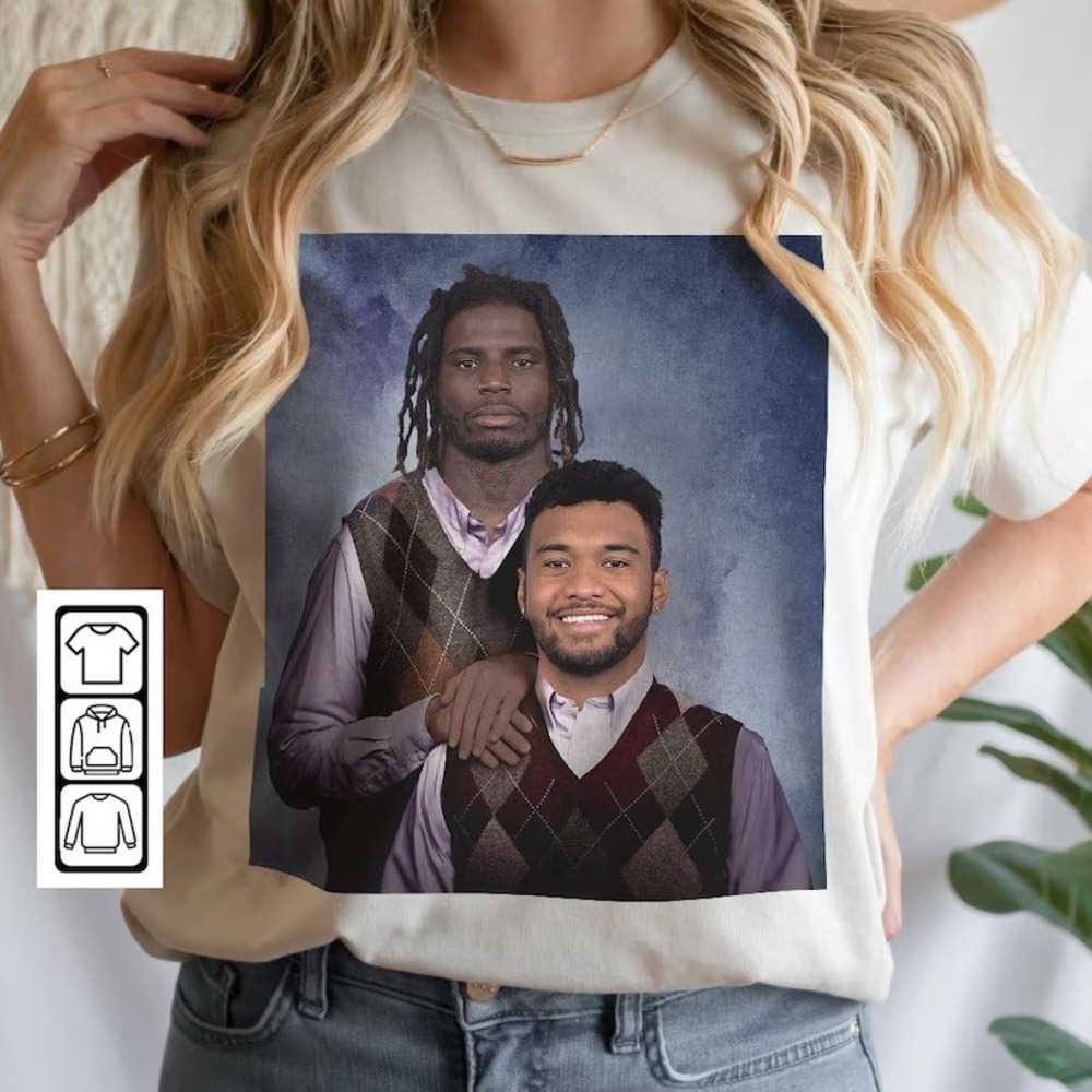 Tyreek Hill Tua Tagovailoa Miami Football Fan T Shirt